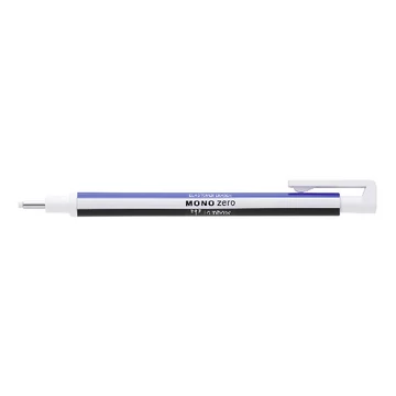 Tombow Mono Zero Radieră de precizie cu rezervă rotundă