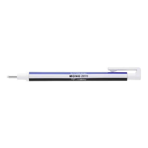 Tombow Mono Zero Radieră de precizie cu rezervă rotundă
