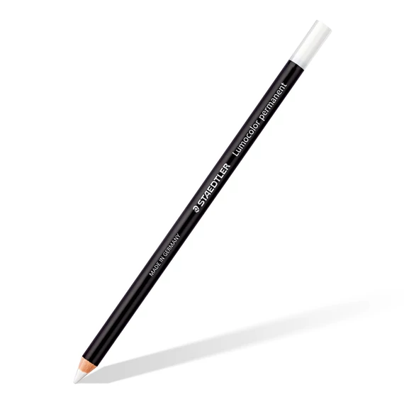 Staedtler Lumocolor permanent alb 3db
